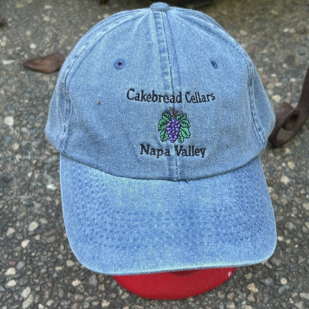 Cakebread Cellars Denim Blue Baseball Cap Port Authority
